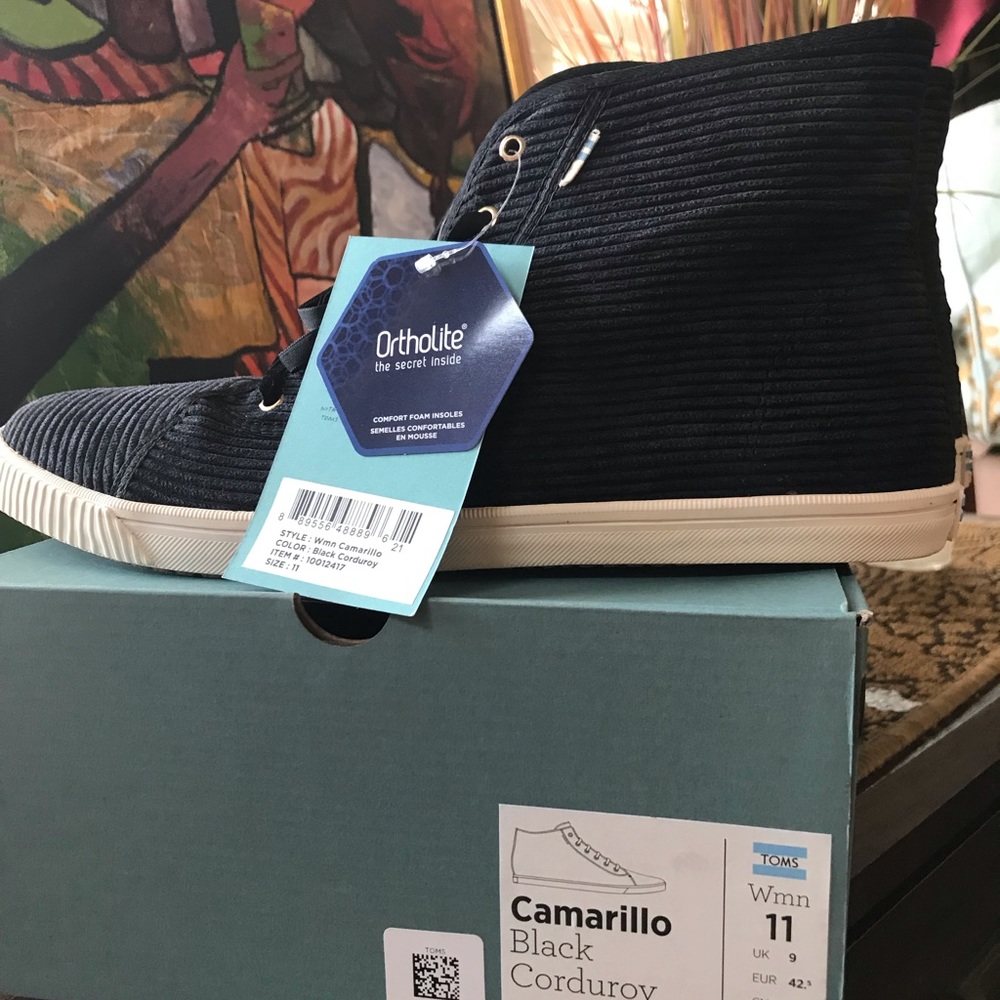 High Top Corduroy TOMS